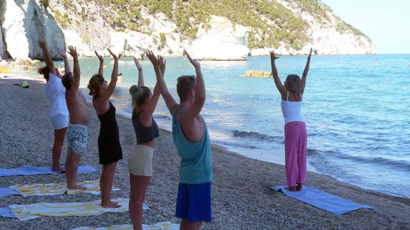 AcquaSana esercizi in acqua o vicino al mare